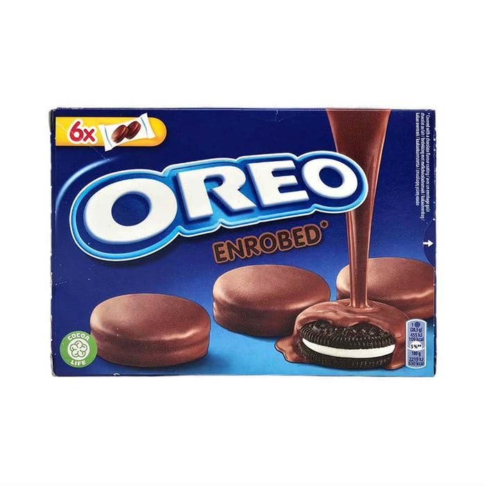 Oreo Enrobed Milk Chocolate Cookies
