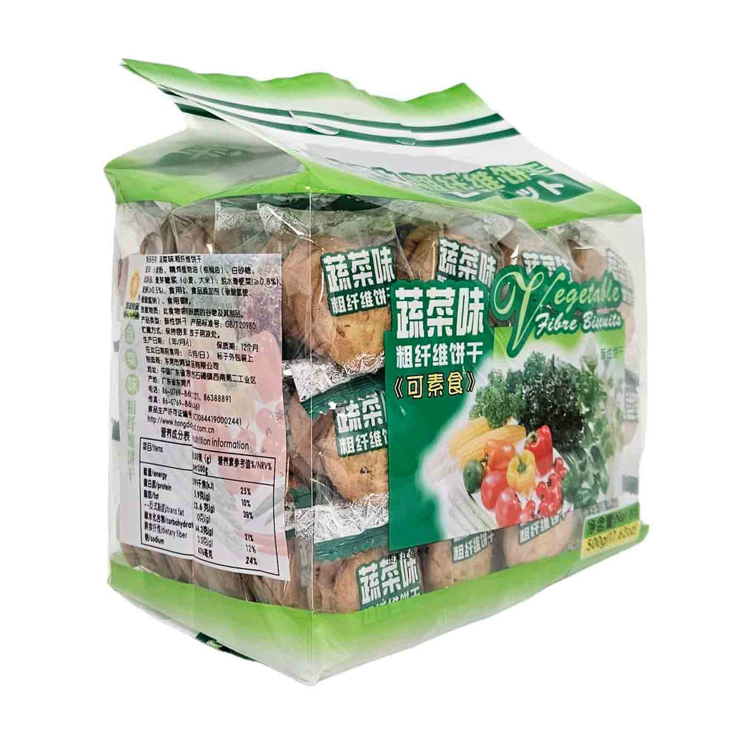 HONG DA Vegetable Fiber Biscuits-HONG DA-Po Wing Online