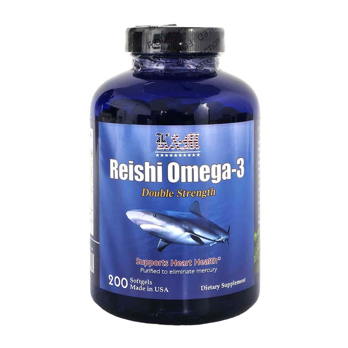 Double Strength Reishi Omega-3 Fish Oil