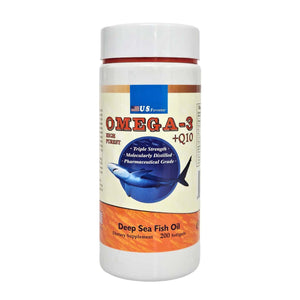 Deep Sea Fish Oil with Omega-3 & Q10