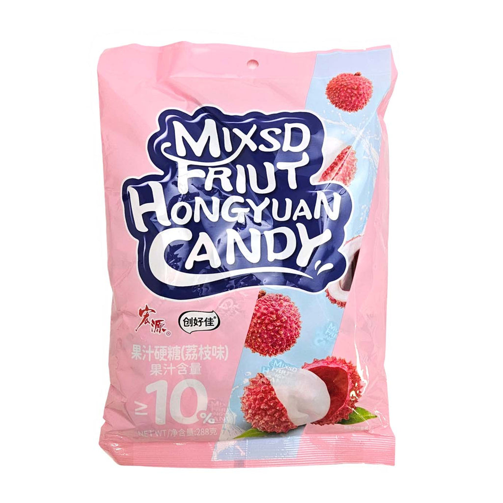 HONG YUAN Lychee Flavored Hard Candy-HONG YUAN-Po Wing Online
