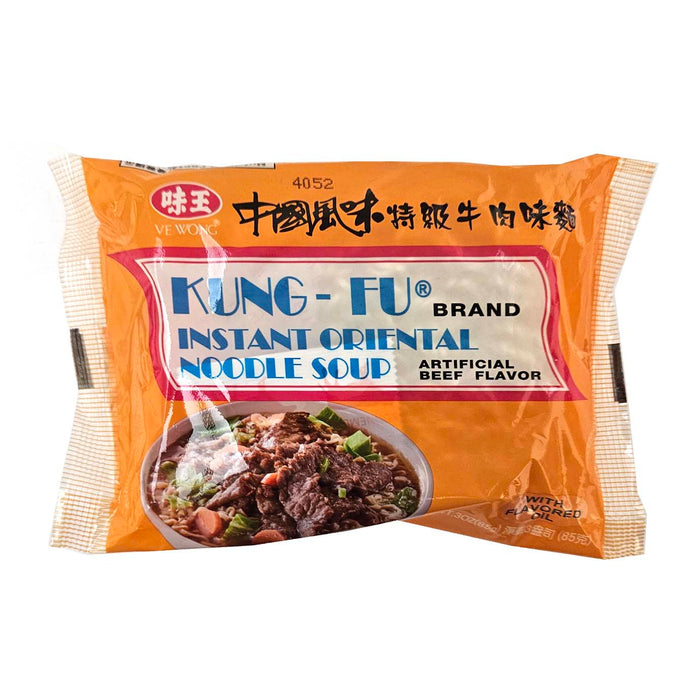 Ve Wong Instant Kungfu Beef Oriental Noodle
