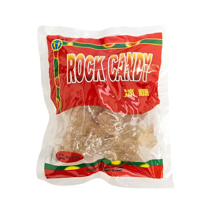 Yellow Rock Sugar in Bag