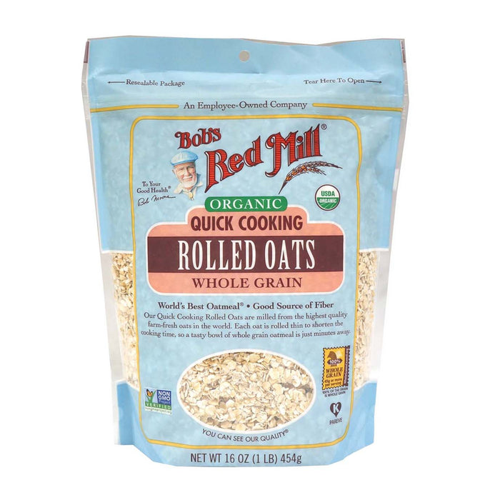 Organic Quick Cooking Whole Grains Rolled Oats