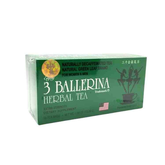 3 Ballerina Herbal Tea Extra Strength 18's