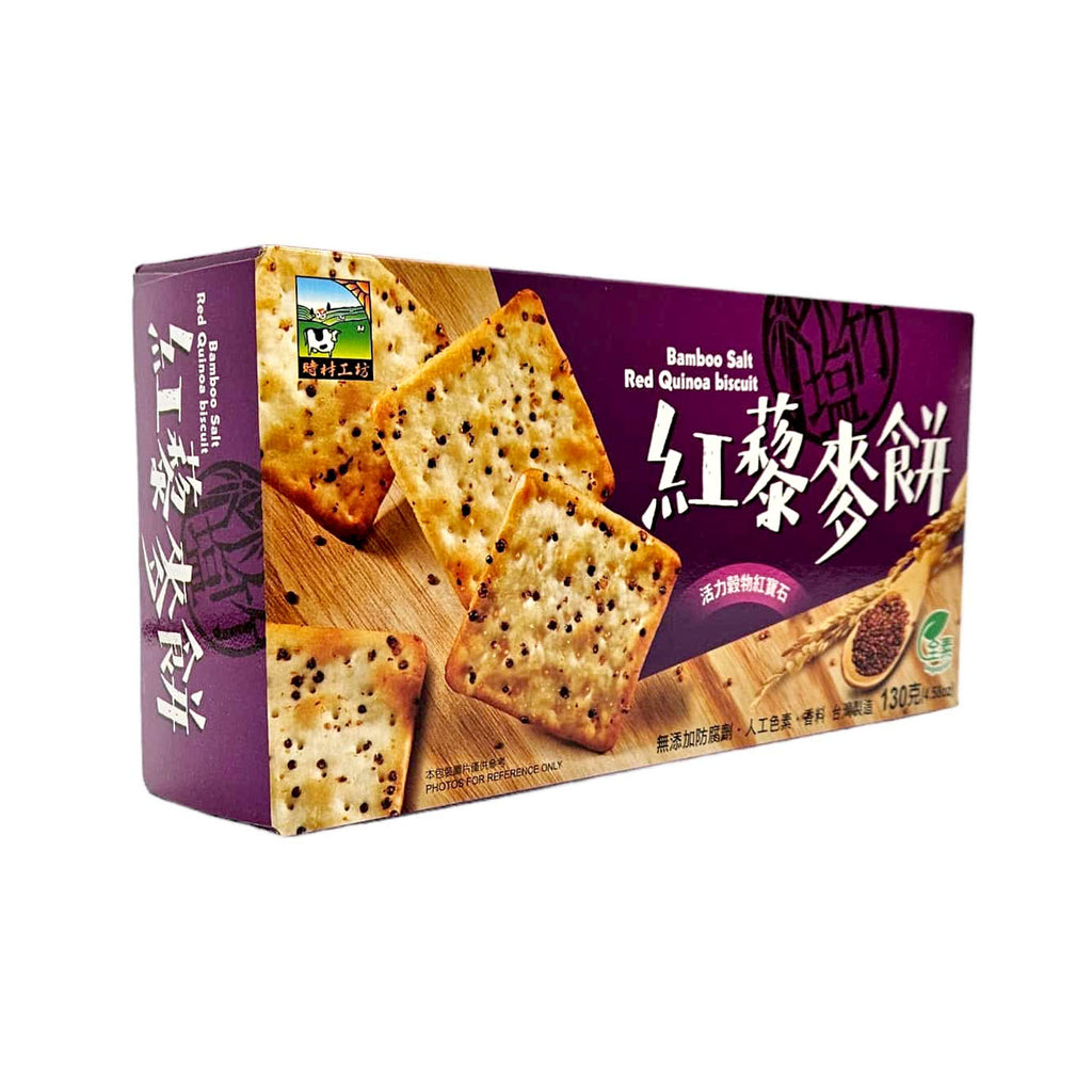 Bamboo Salt Red Quinoa Biscuit-SHI CAI GONG FANG-Po Wing Online