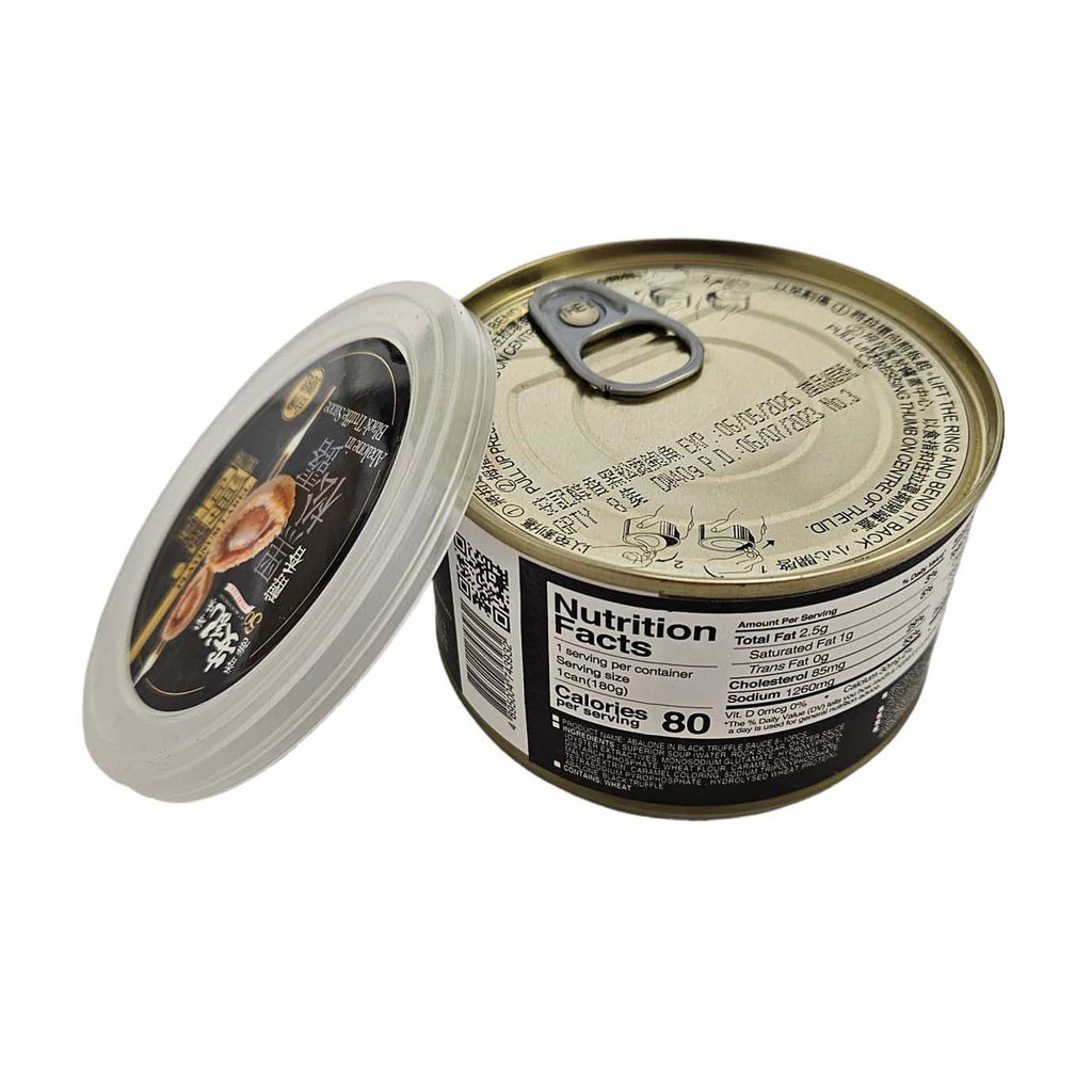 Canned Abalone in Black Truffle Sauce (8-10 pcs)-ON KEE-Po Wing Online