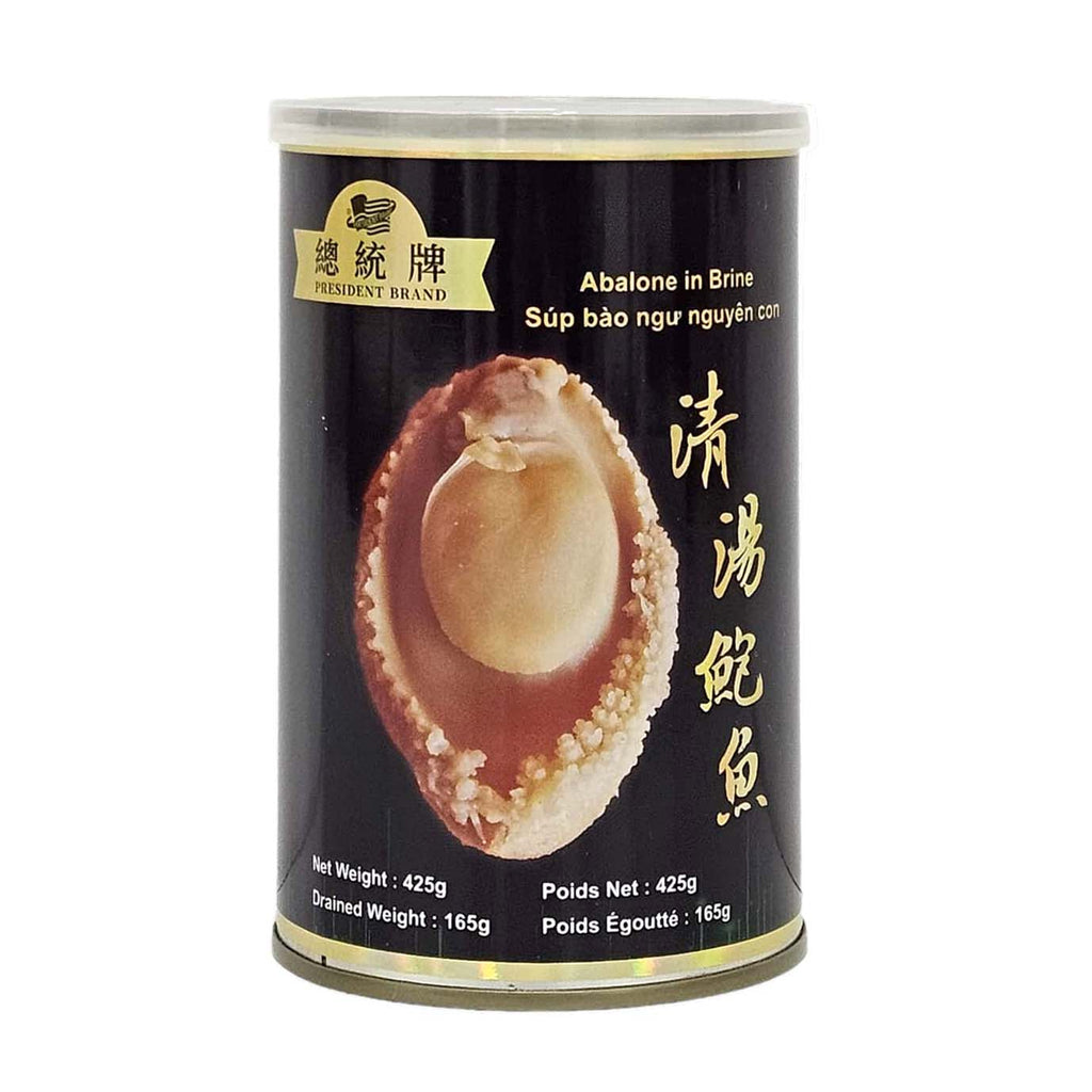 Canned Abalone in Brine (4pcs)-PRESIDENT-Po Wing Online