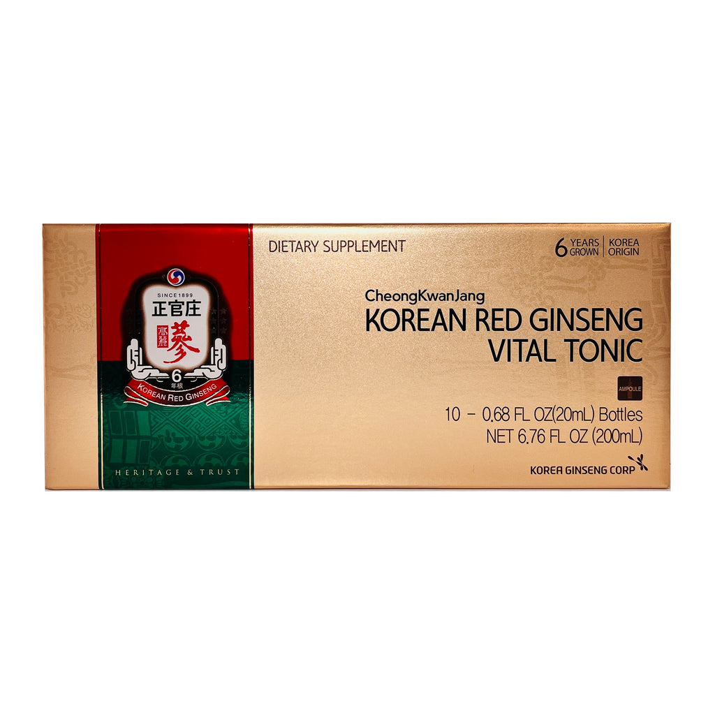 Cheong Kwan Jang Korean Red Ginseng Vital Tonic (Gift Set 10 Bottles)-CHEONG KWAN JANG-Po Wing Online