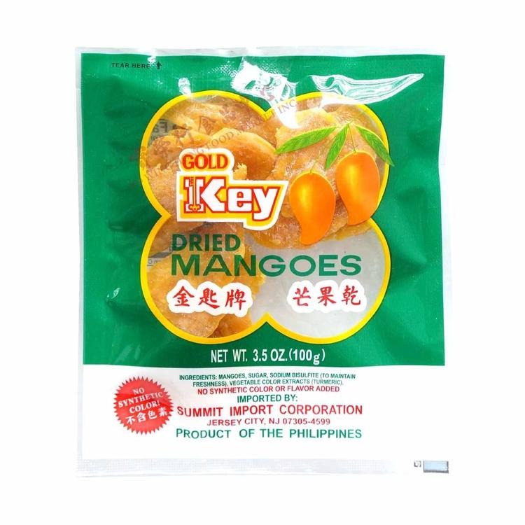 Dried Mangoes 3.5oz-GOLD KEY-Po Wing Online