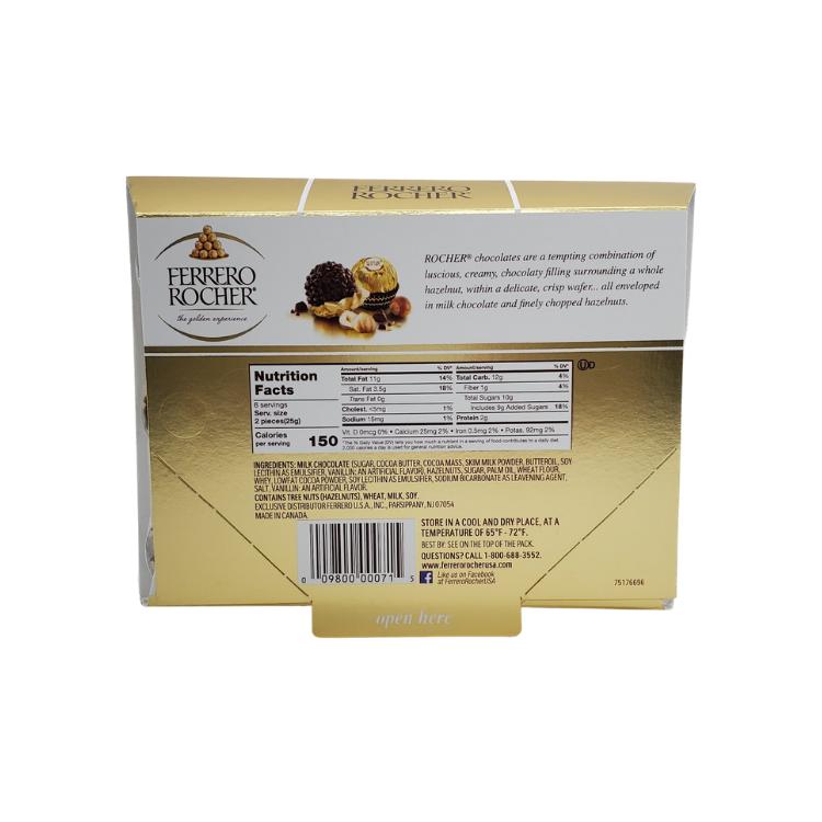 Ferrero Rocher Chocolate 12's-FERRERO ROCHER-Po Wing Online