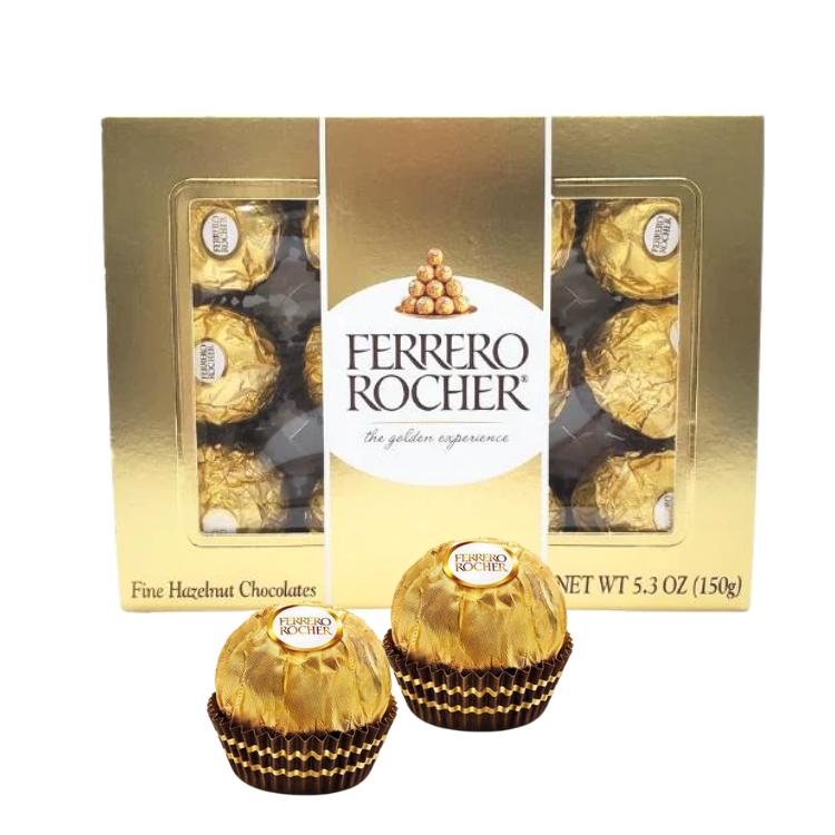 Ferrero Rocher Chocolate 12's-FERRERO ROCHER-Po Wing Online