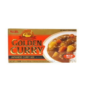 Golden Japanese Curry Mix (MILD)-S & B-Po Wing Online