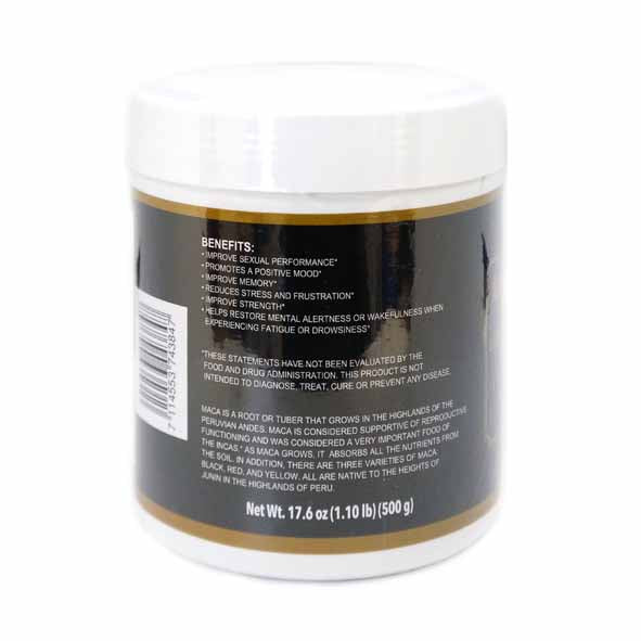 Organic Black Maca Supplement Powder - Inca Root - Po Wing Online