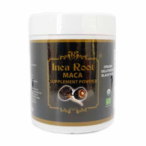 Inca Root Organic Black Maca Supplement Powder