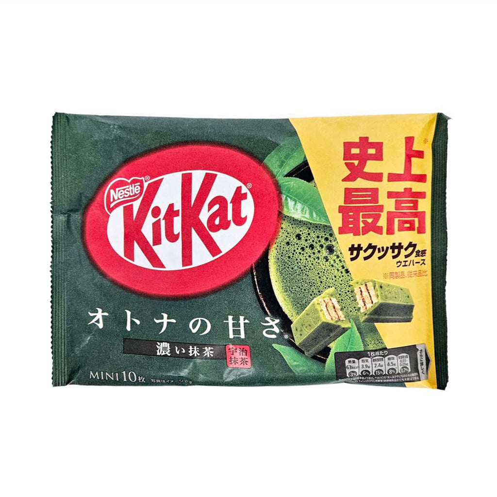 Japanese Kit Kat Green Tea Matcha Flavored-NESTLE-Po Wing Online