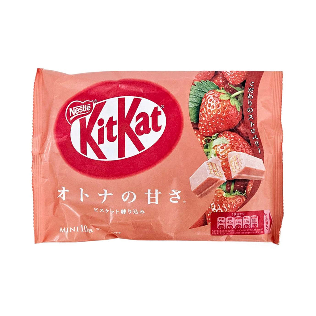 Japanese Kit Kat Strawberry Flavored-NESTLE-Po Wing Online