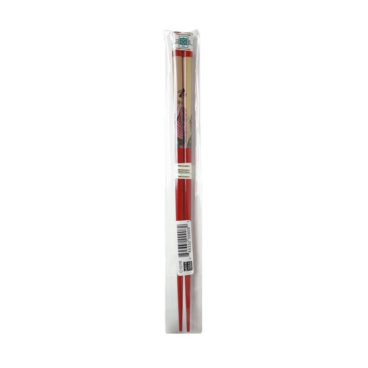 Japanese Red Chopsticks 9" C101R-MIYA-Po Wing Online