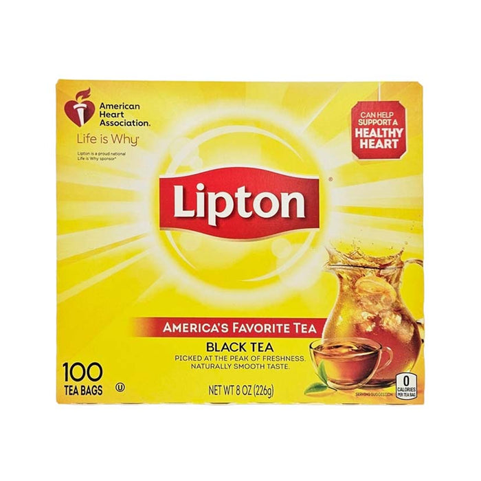 Lipton Black Tea Bags 100's