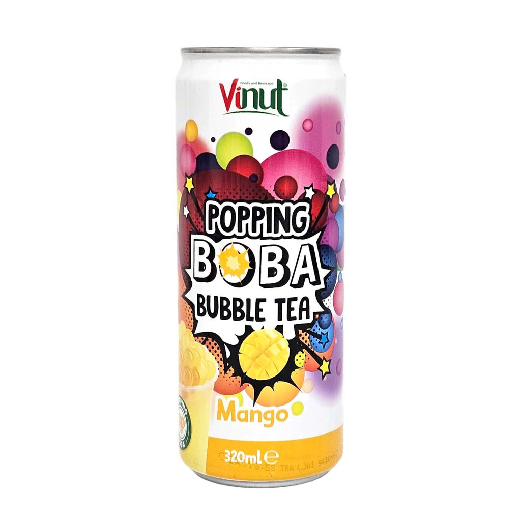 Mango Popping Boba Bubble Tea-VINUT-Po Wing Online