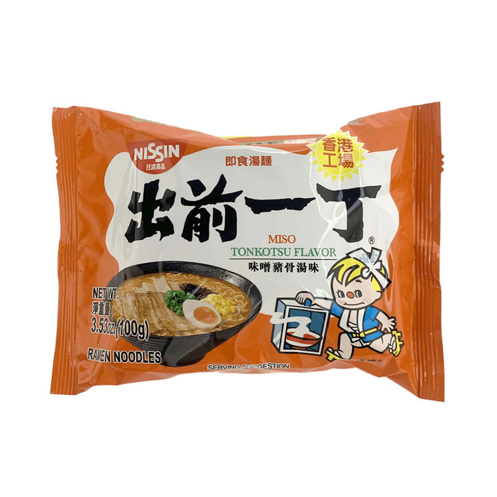 Nissin Demae Ramen Noodle Miso Tonkotsu Flavor