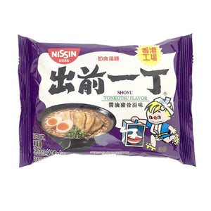 Nissin Demae Ramen Shoyu Tonkotsu Pork Flavor