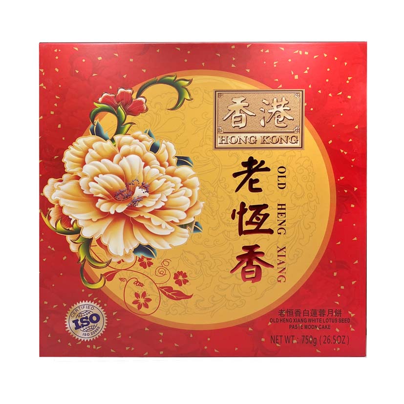 OLD HENG XIANG White Lotus Seed Paste Mooncake-OLD HENG XIANG 老恒香-Po Wing Online