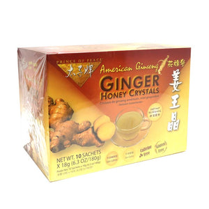 PRINCE OF PEACE Instant American Ginseng Ginger Honey Crystals