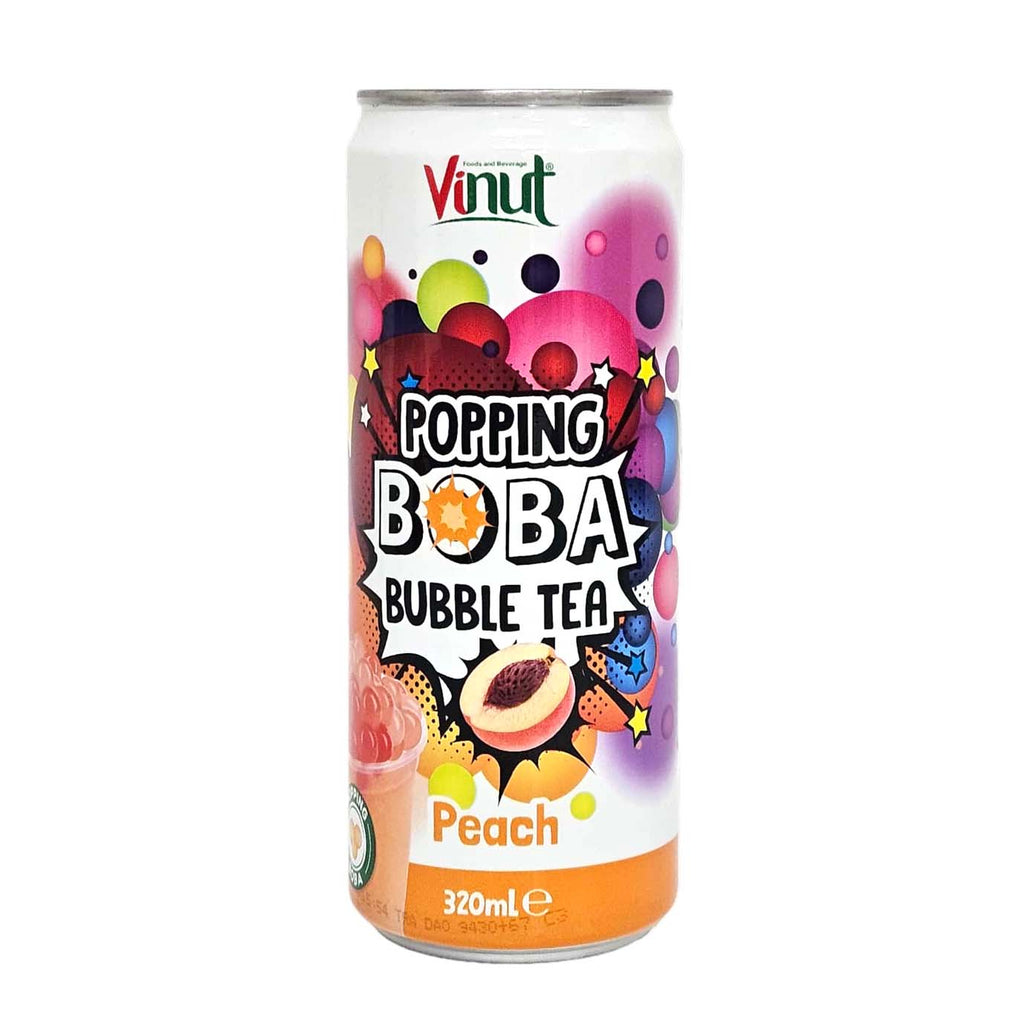 Peach Popping Boba Bubble Tea-VINUT-Po Wing Online