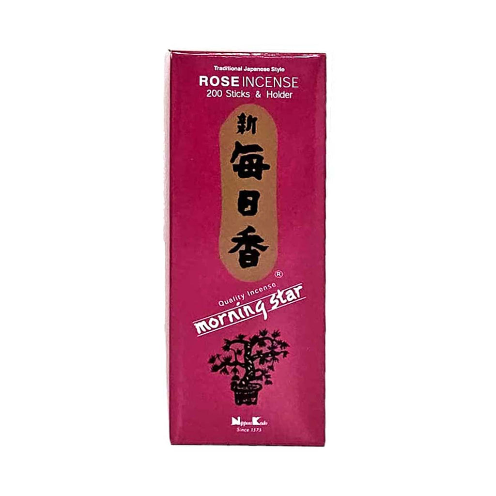 Rose Incense Sticks & Holder-NIPPON KODO CO., LTD.-Po Wing Online