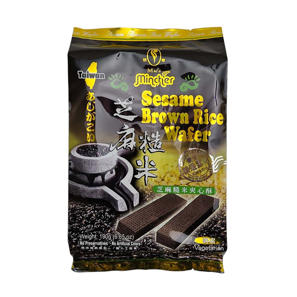Sesame Brown Rice Wafer-MIC'S-Po Wing Online
