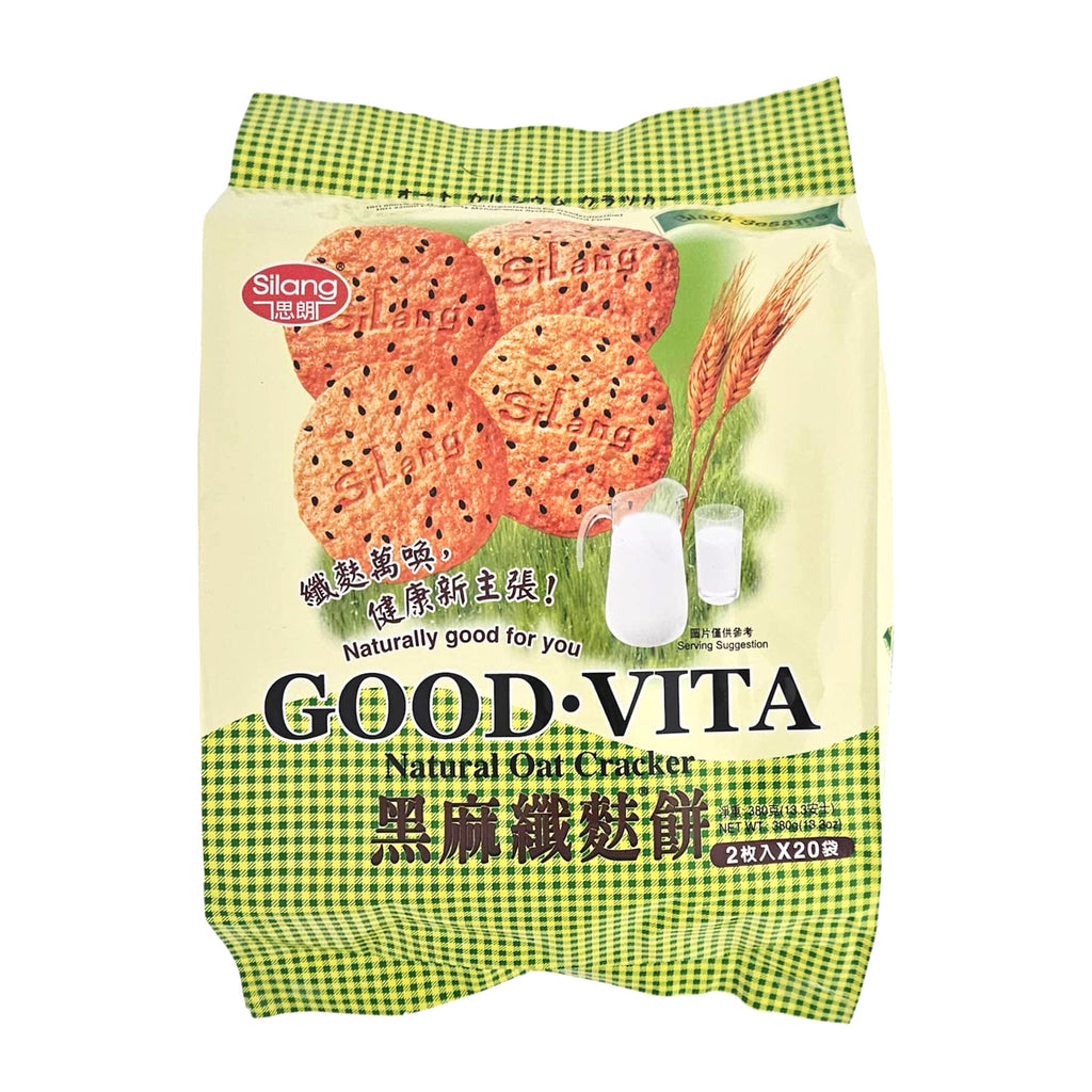 Silang Good-Vita Black Sesame Oat Cracker