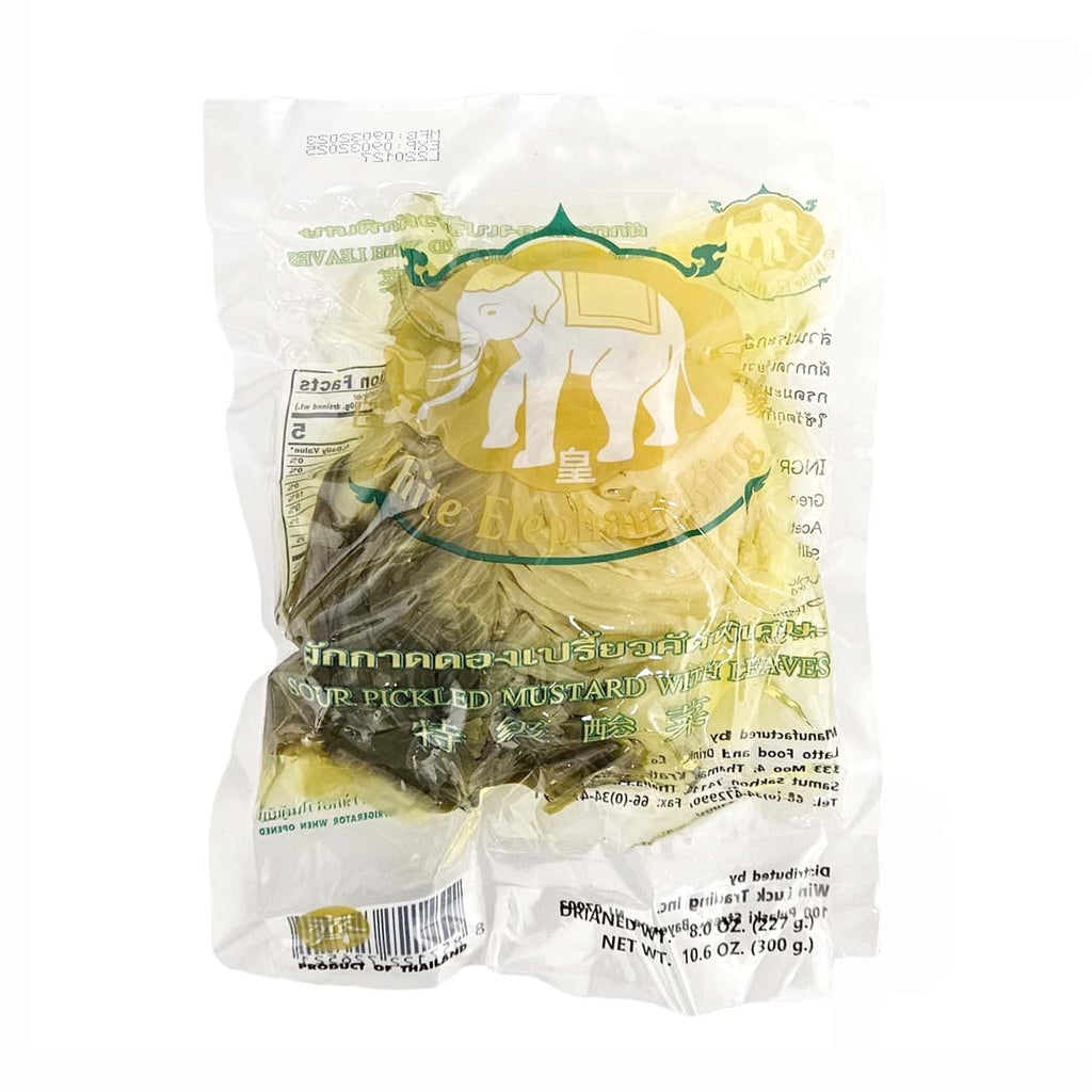 Sour Pickled Mustard with Leaves-WHITE ELEPHANT KING-Po Wing Online
