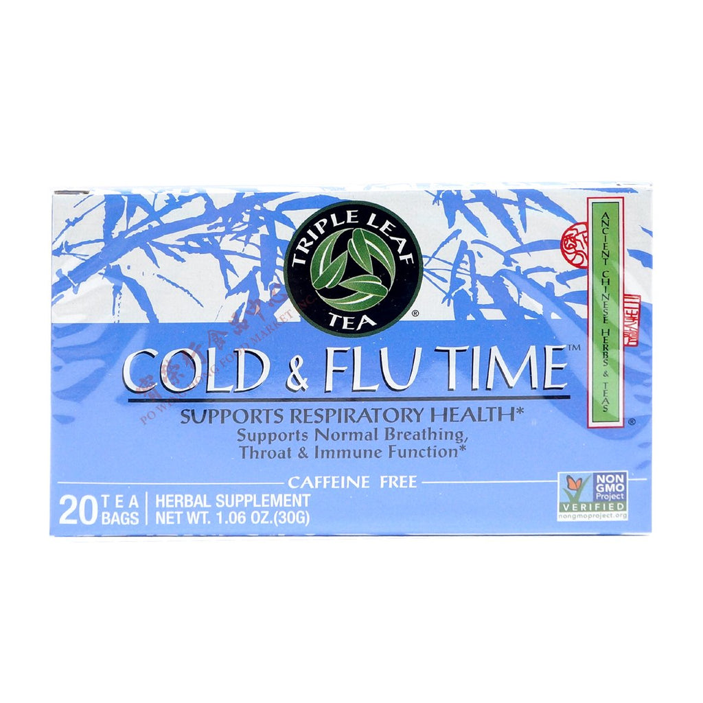 TRIPLE LEAF Cold & Flutime Herbal Tea-TRIPLE LEAF-Po Wing Online