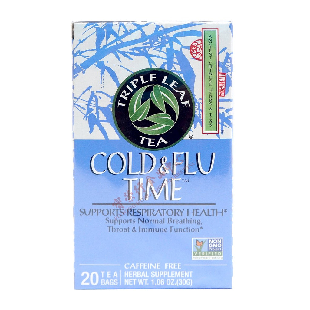 TRIPLE LEAF Cold & Flutime Herbal Tea-TRIPLE LEAF-Po Wing Online