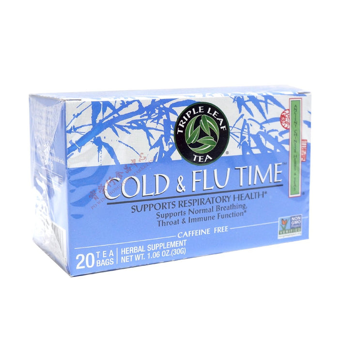 Triple Leaf Cold & Flu Time Herbal Tea