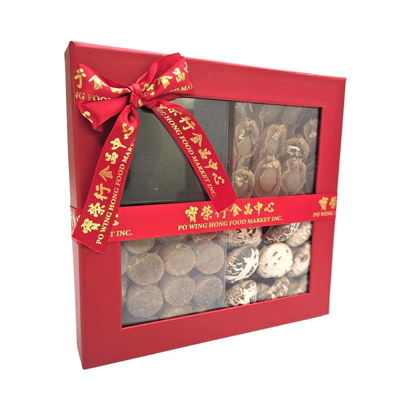 #W1 Traditional Chinese Wedding Celebration Seafood Gift Box (Four Delicacies)-Po Wing Online-Po Wing Online
