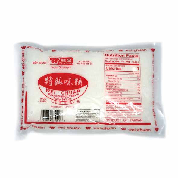 WEI CHUAN Monosodium Glutamate (MSG) – Po Wing Online