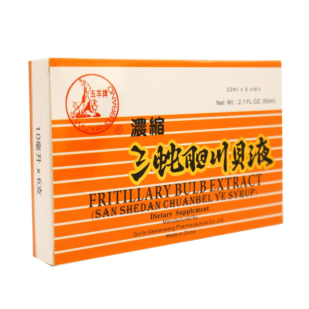 WU YANG Sfritillary Bulb Extract (San She Dan Chuan Bei Ye Syrup)-Po Wing Online
