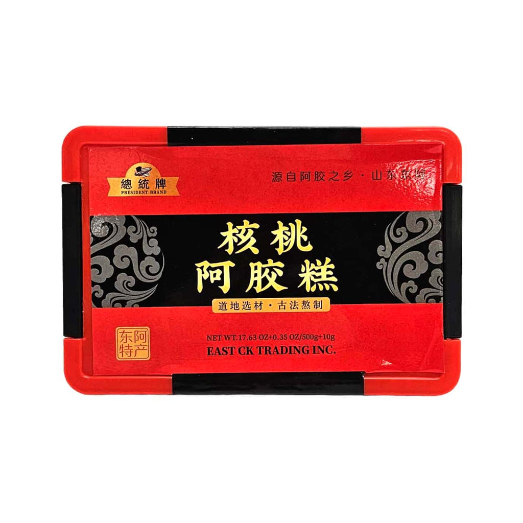 Walnut and E Jiao Cake (Box)-PRESIDENT-Po Wing Online