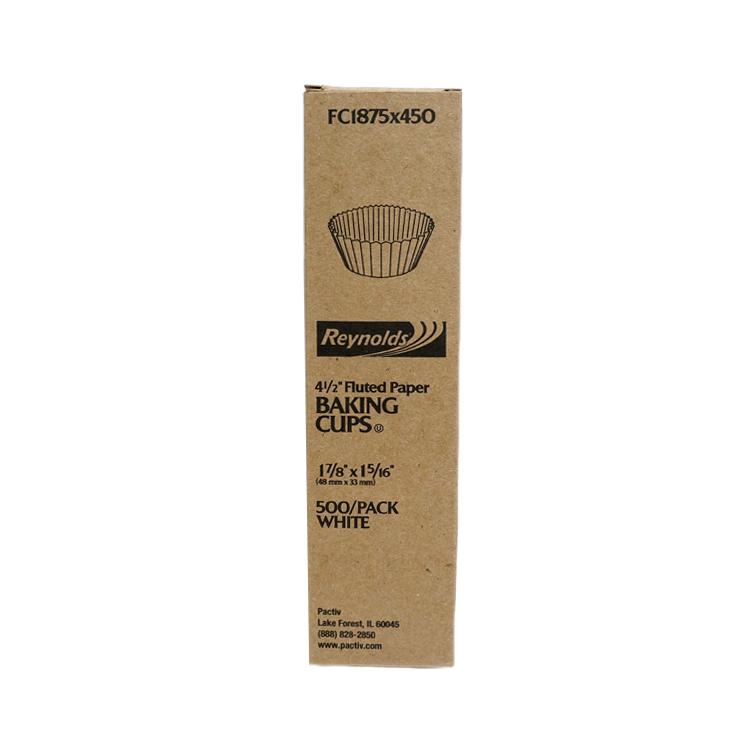 White Fluted Baking Cups 4.5"-REYNOLDS-Po Wing Online