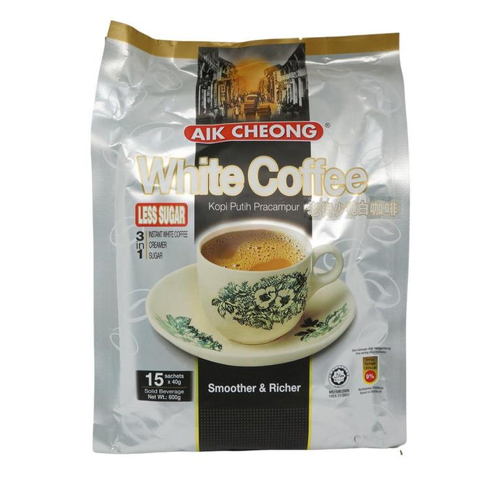 Aik Cheong Instant White Coffee Reduced Sugar