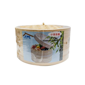 Bamboo Steamer Set (12 Inch)-MYLAN-Po Wing Online