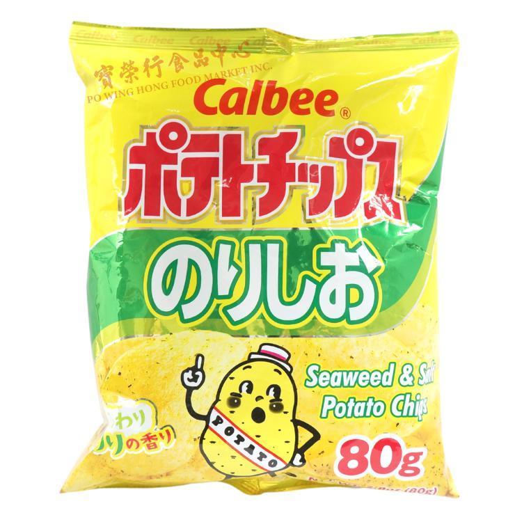 CALBEE Seaweed & Salt Potato Chips-CALBEE-Po Wing Online