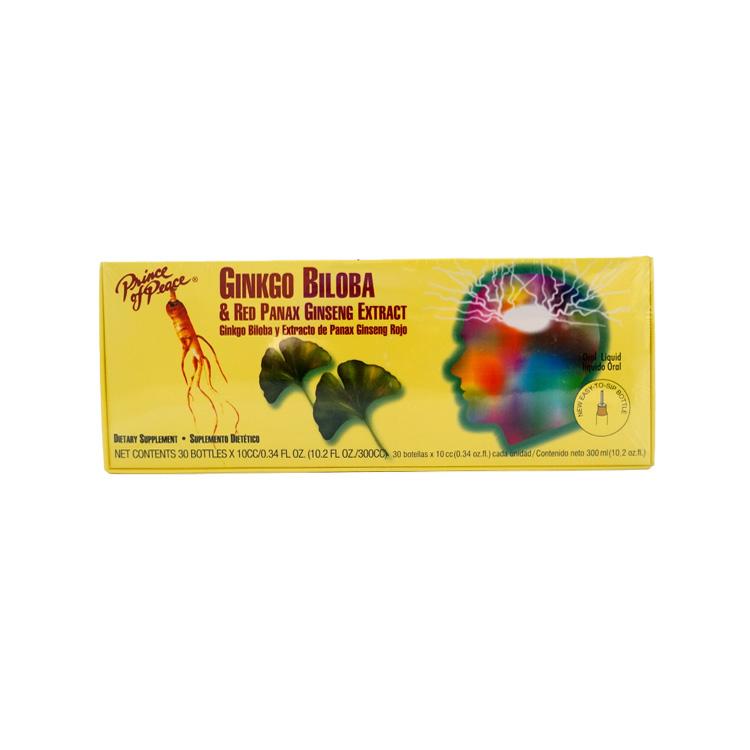 Ginkgo Biloba & Red Panax Ginseng Extract-PRINCE OF PEACE-Po Wing Online