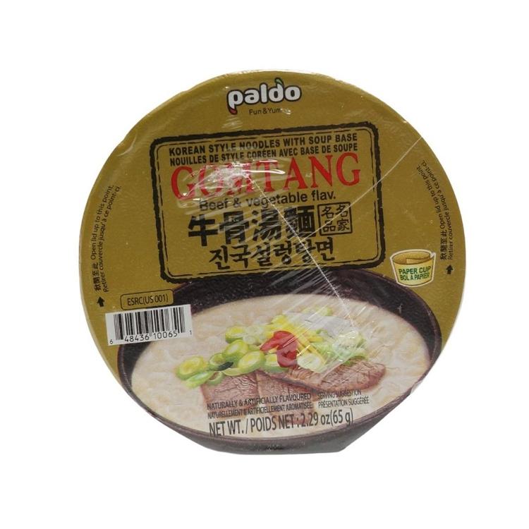 Gomtang Beef & Vegetable Flavor Noodles-PALDO-Po Wing Online