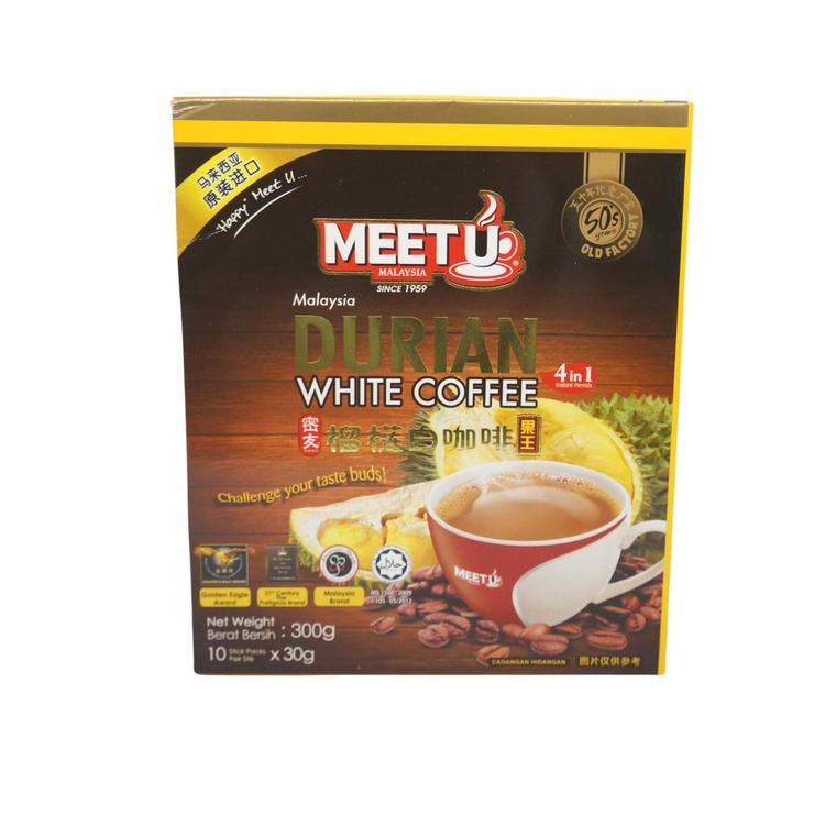 Instant White Coffee with Durian Flavor (3 IN 1)-MEET U-Po Wing Online