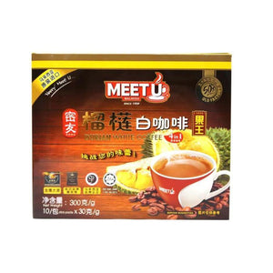 Instant White Coffee with Durian Flavor (3 IN 1)-MEET U-Po Wing Online