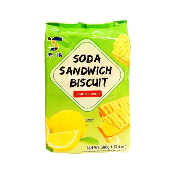 Lemon Flavor Soda Sandwich Biscuit