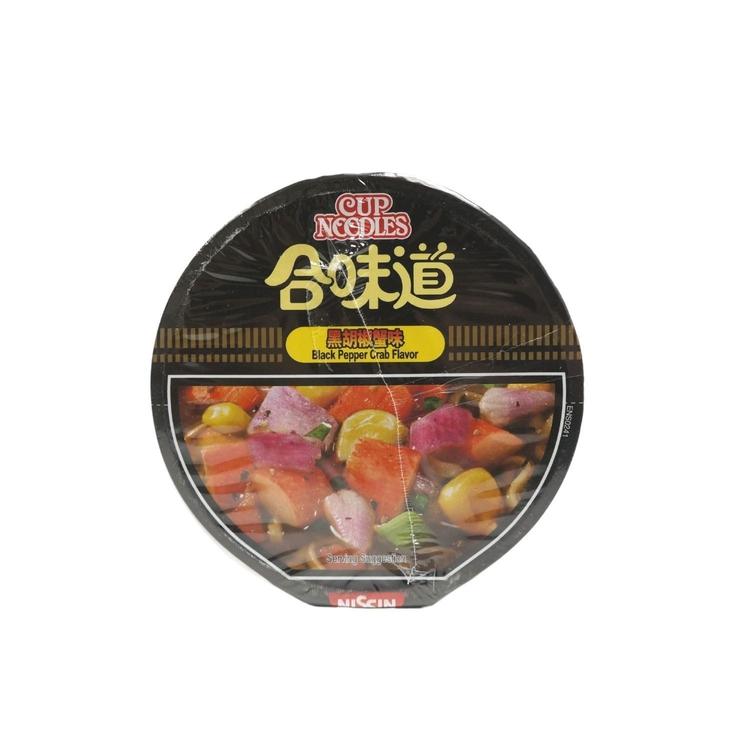 Nissin Black Pepper Crab Flavor Cup Noodle-NISSIN-Po Wing Online